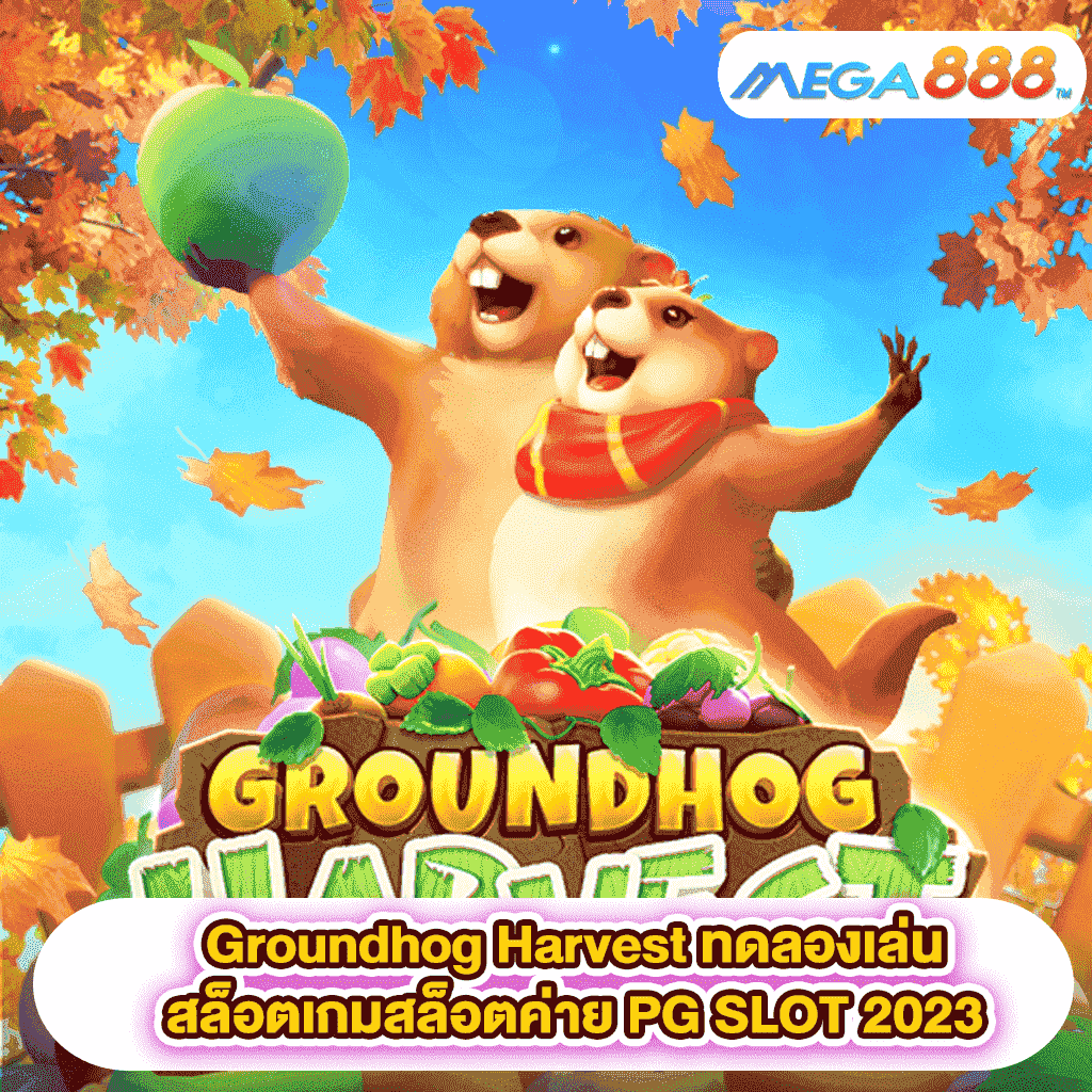Groundhog Harvest ทดลองเล่นสล็อตเกมสล็อตค่าย PG SLOT 2023 57 Groundhog Harvest ทดลองเล่นสล็อตเกมสล็อตค่าย PG SLOT 2023